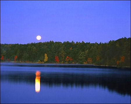 Walden Pond, as seen from Gare du Nord
