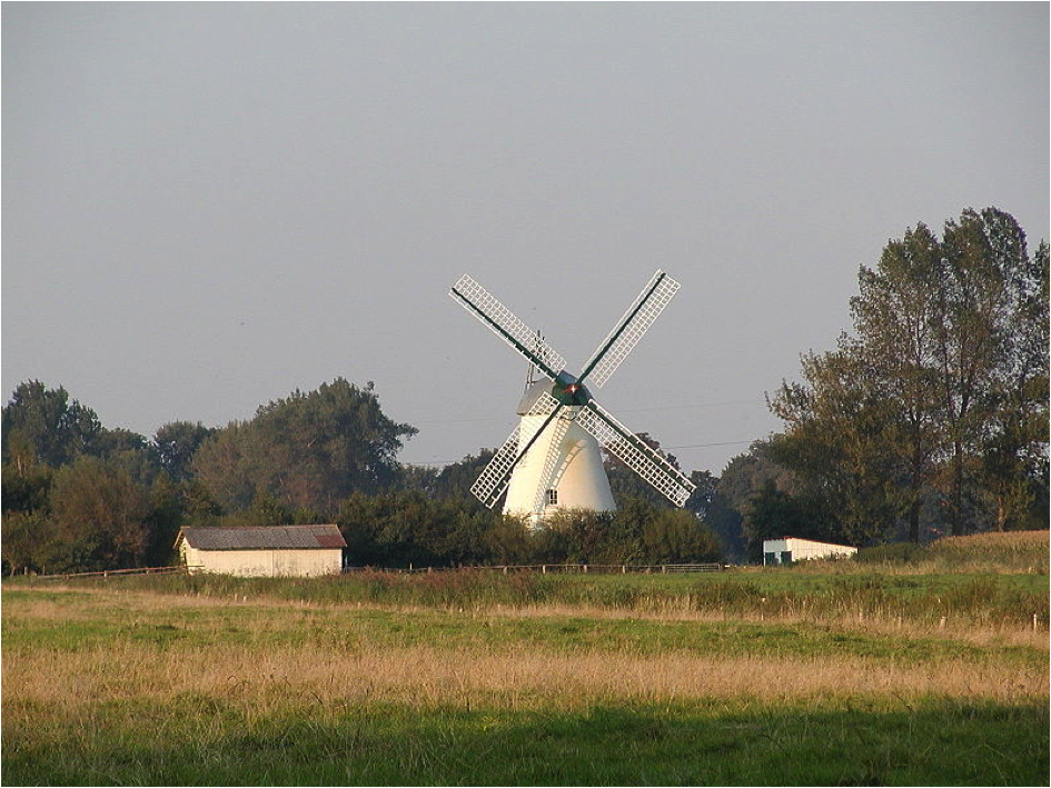 The old mill in Lüdingworth